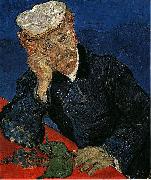 Vincent Van Gogh Portrait of Doctor Gachet painting